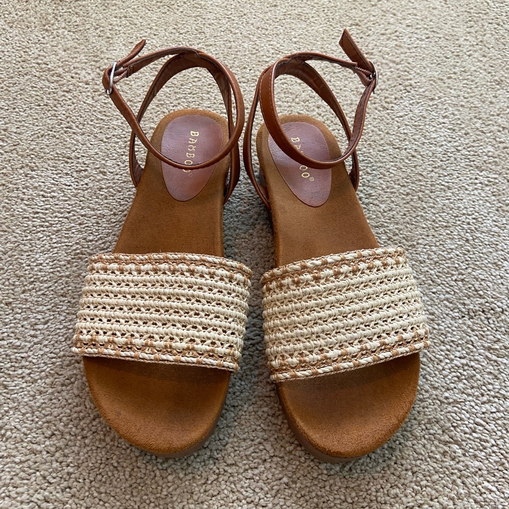 Woven Platform Sandals